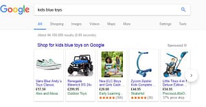 google shop search