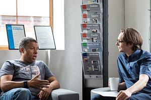 SEO campaign meeting